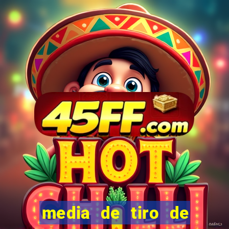 media de tiro de meta por jogo